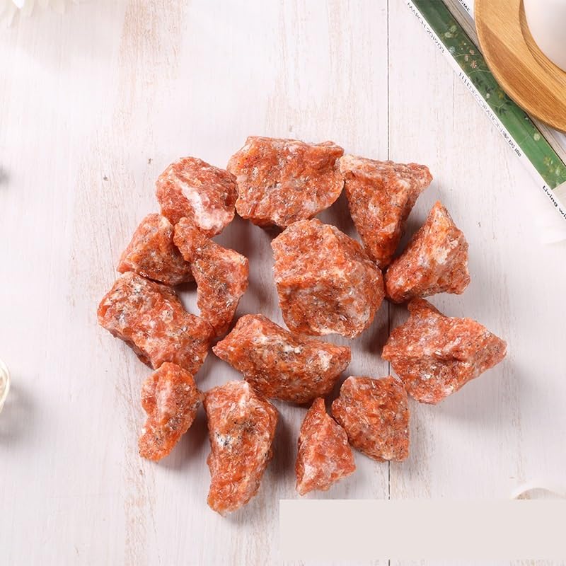 Kamienie i kryształy oryginalny Sunstone naturalny dyfuzor zapachowy kamień, kryształ, rzemiosło, ozdoby, dekoracja domu, biżuteria kryształy(2-3 cm, 1000 g)