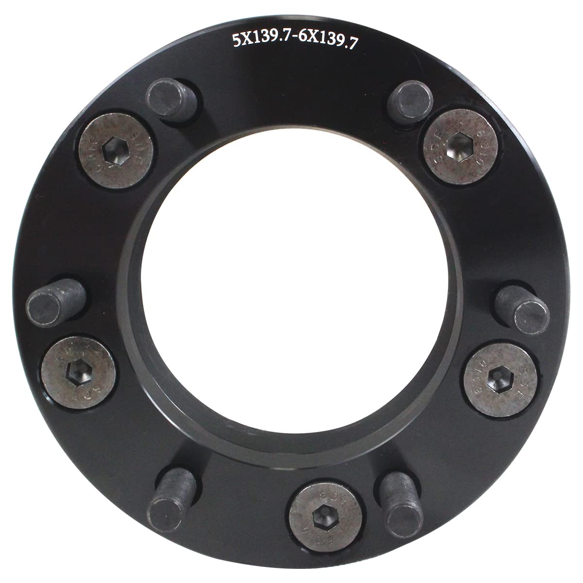 Amazon | 4枚セット 変換 スペーサー 5穴 → 6穴 厚さ 50mm PCD 139.7 