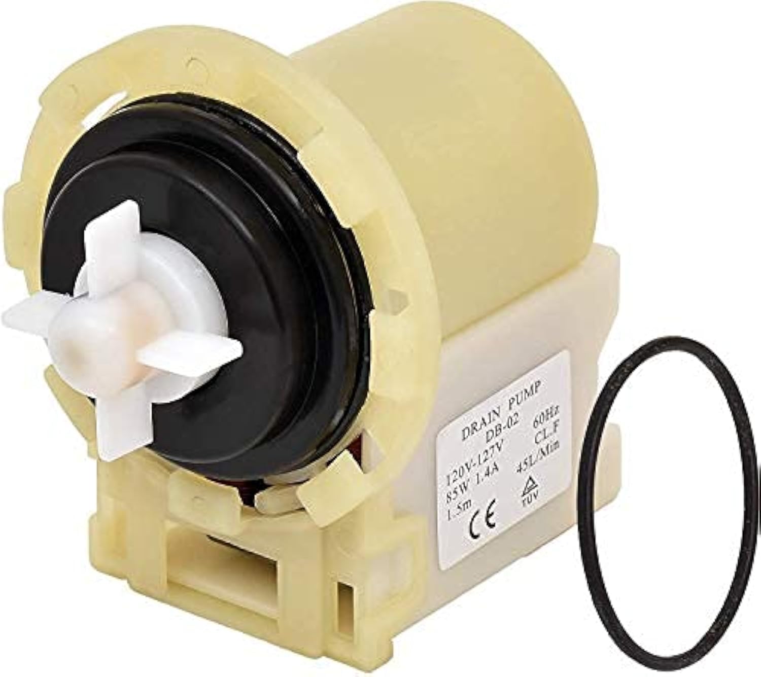 Ultra Durable 8540024 Washer Drain Pump Replacement part by Blue Stars - Exact Fit for Whirlpool Kenmore Maytag washers - Replaces 8540024 W10130913 W10117829