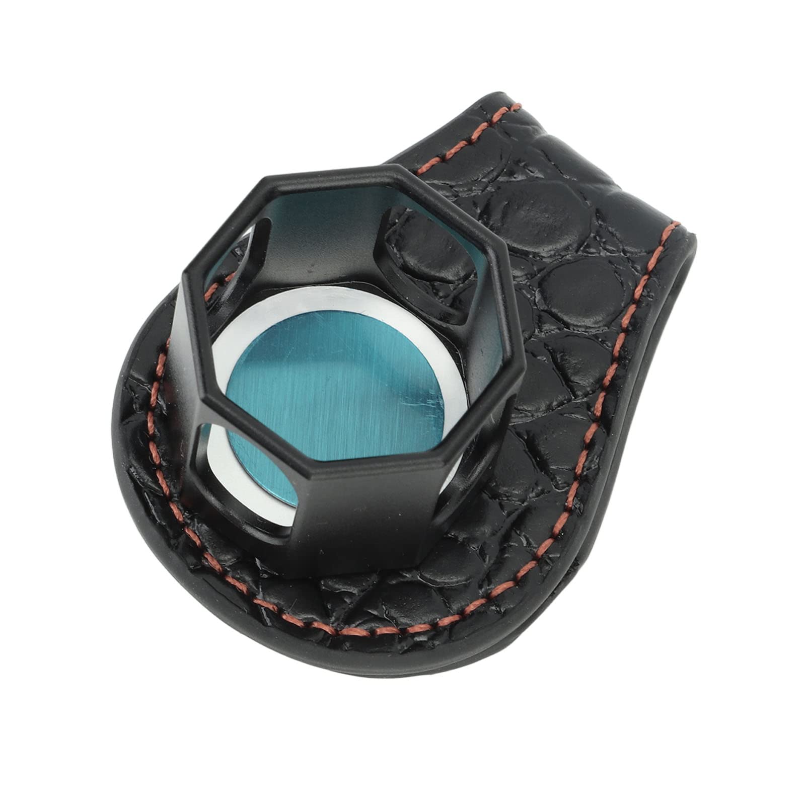 Soporte de Tiza Billar, Magnético Portátil Octogonal con Clip para Taco de Billar, Accesorio Snooker y Suministros Profesionales