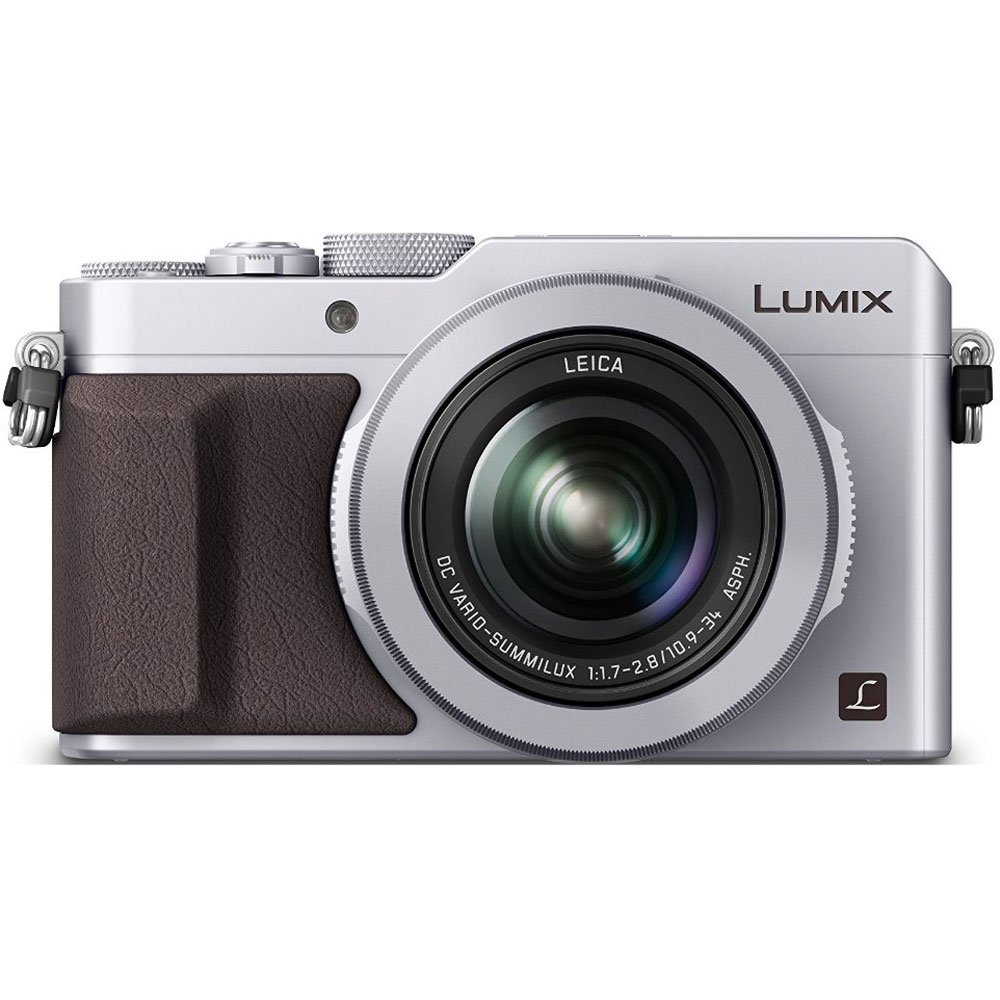 Panasonic LUMIX LX100 4K Point and Shoot Camera, 3.1X Leica DC Vario-SUMMILUX F1.7-2.8 Lens with Power O.I.S., 12.8 Megapixel, DMC-LX100S (USA Silver)