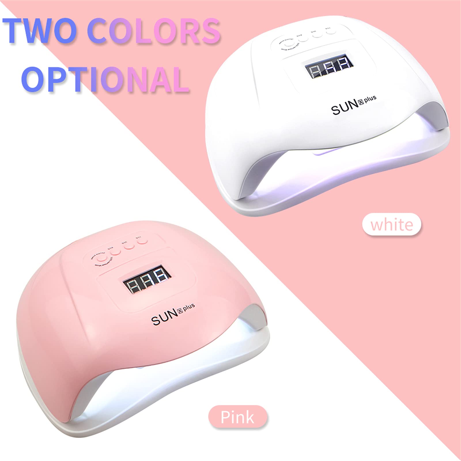 ZYC 72W 36LEDS LED Lampada per Unghie Lampada per Unghie D'asciugio Dual Hands Lampada UV per polimerizzazione del Gel UV Smalto per Unghie con Movimento di Movimento per Il Salone di Manicure