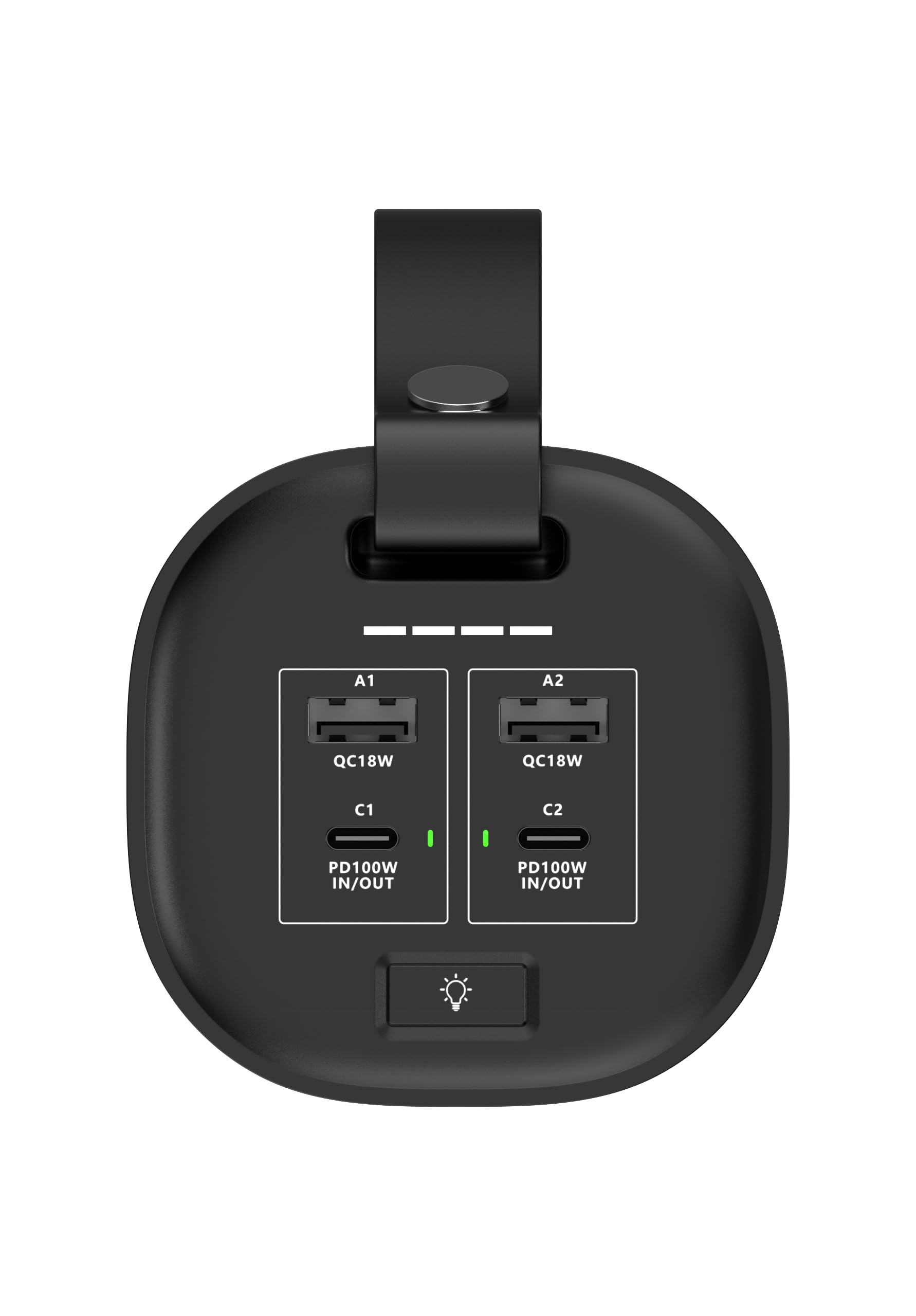 LITIONITE Titan Power Bank 60000mAh 200W per Notebook e MacBook, con doppia porta USB-C 100W PD3.0, Batteria Esterna LiFePO4 3000 Cicli, per Tablet, Nintendo Switch e Drone