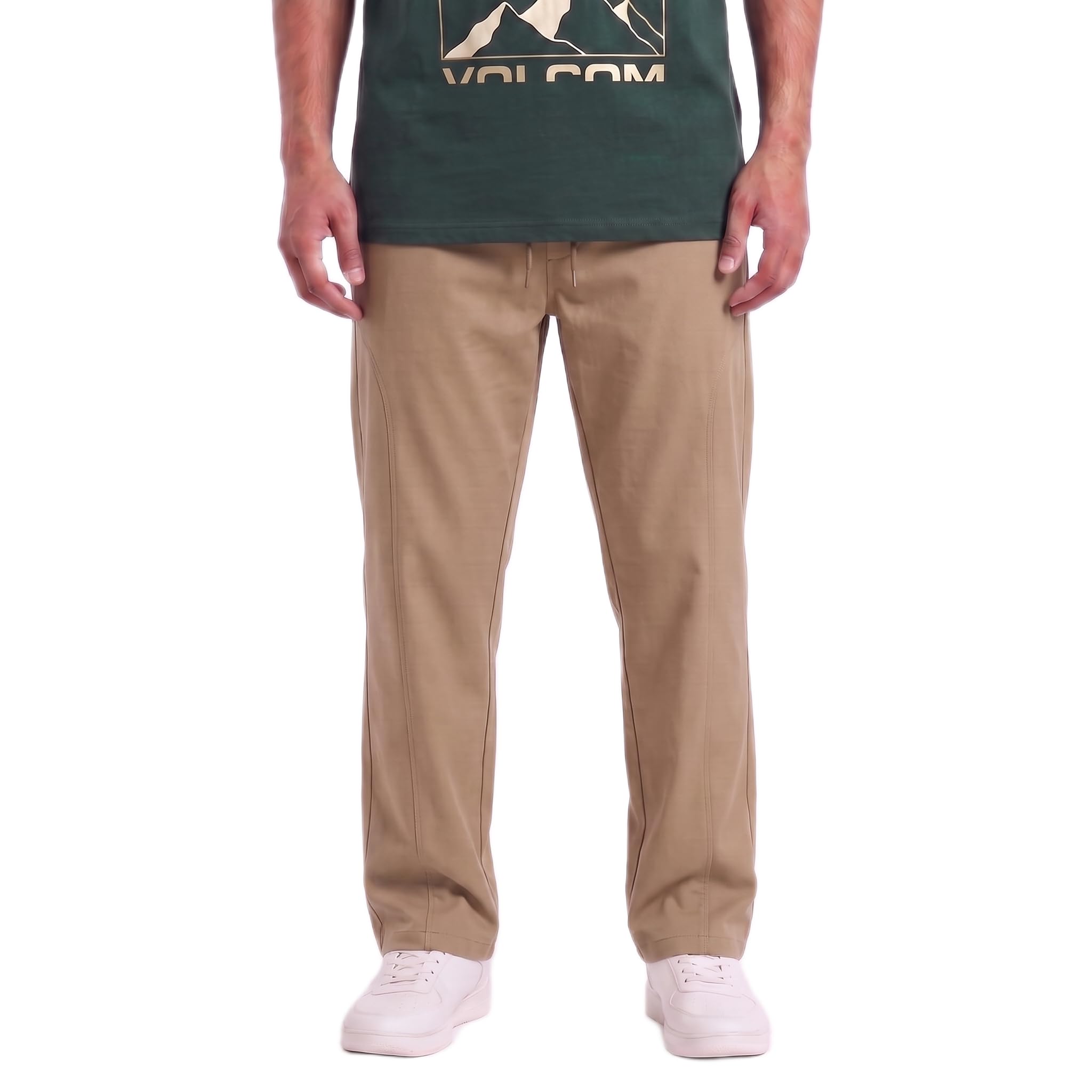 Men's Korean Style Loose Fit Track Pants with Pockets | Lycra Cargo Joggers for Men | Relaxed Fit Baggy Trousers for Travel, Lounge, Home Wear, Casual Streetwear-image-16