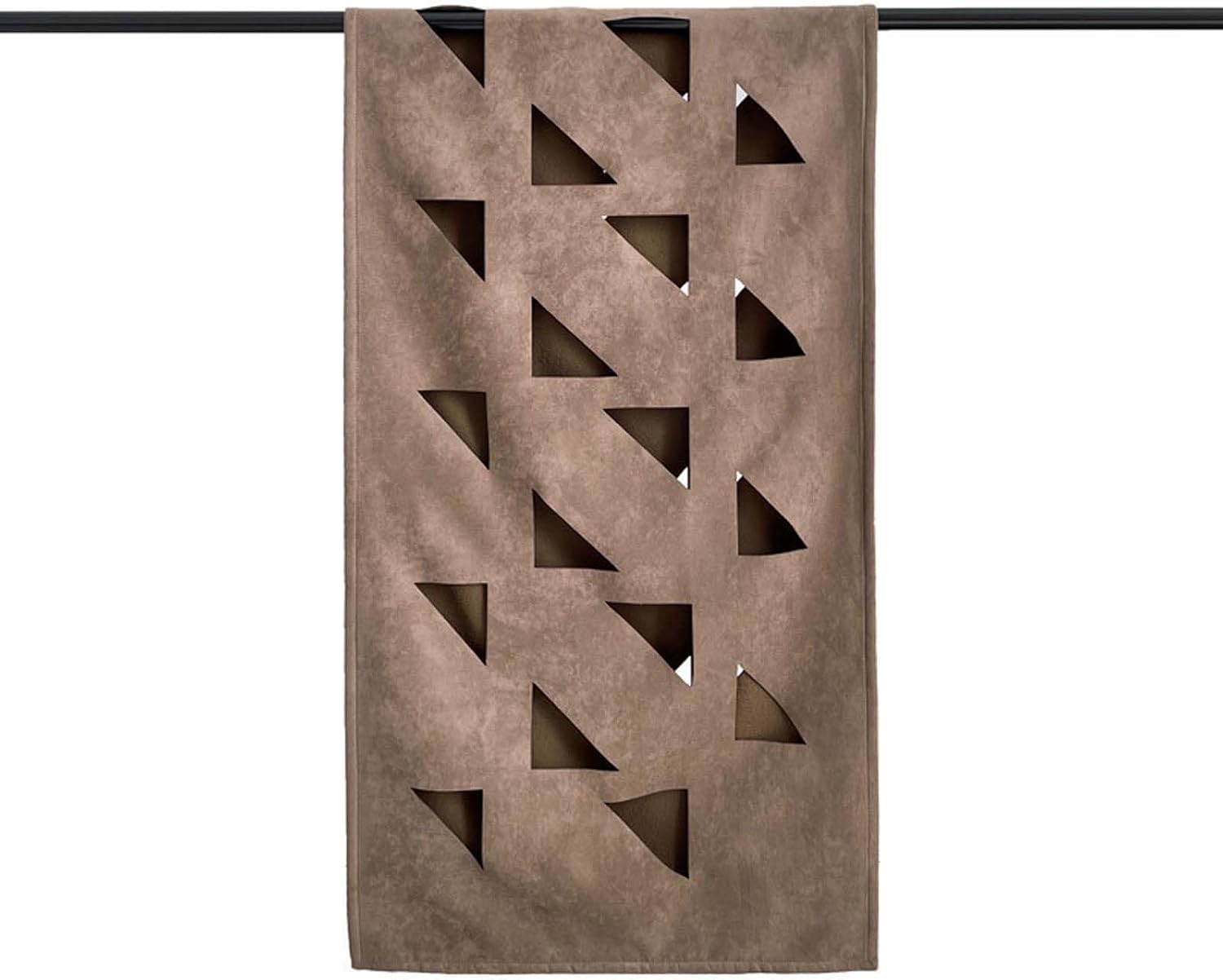 Luxury Cutout Bed Runner, Suede Bed End Scarf Foot Drape, 16 * 94in Assorted Multi Texture Pillow Slip with Filling for Boutique Inn Showroom Guest Suite Decor