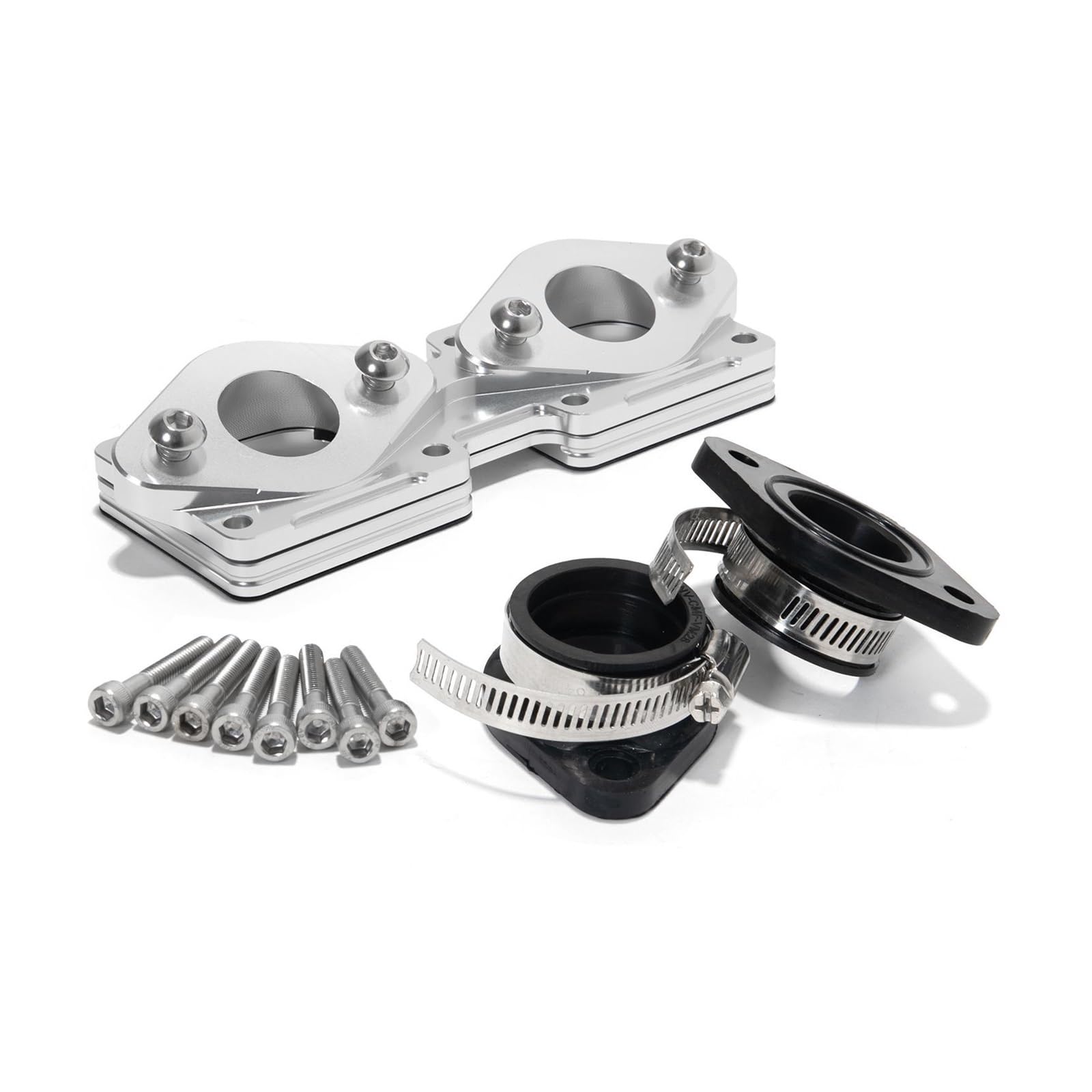 350 YFZ350 87-06 88 89 90 91 92 93 94 95 96 Funda de colector de admisión 26-30 mm 32-35 mm 36-41 mm Carburador doble(38 39 41mm Boots)