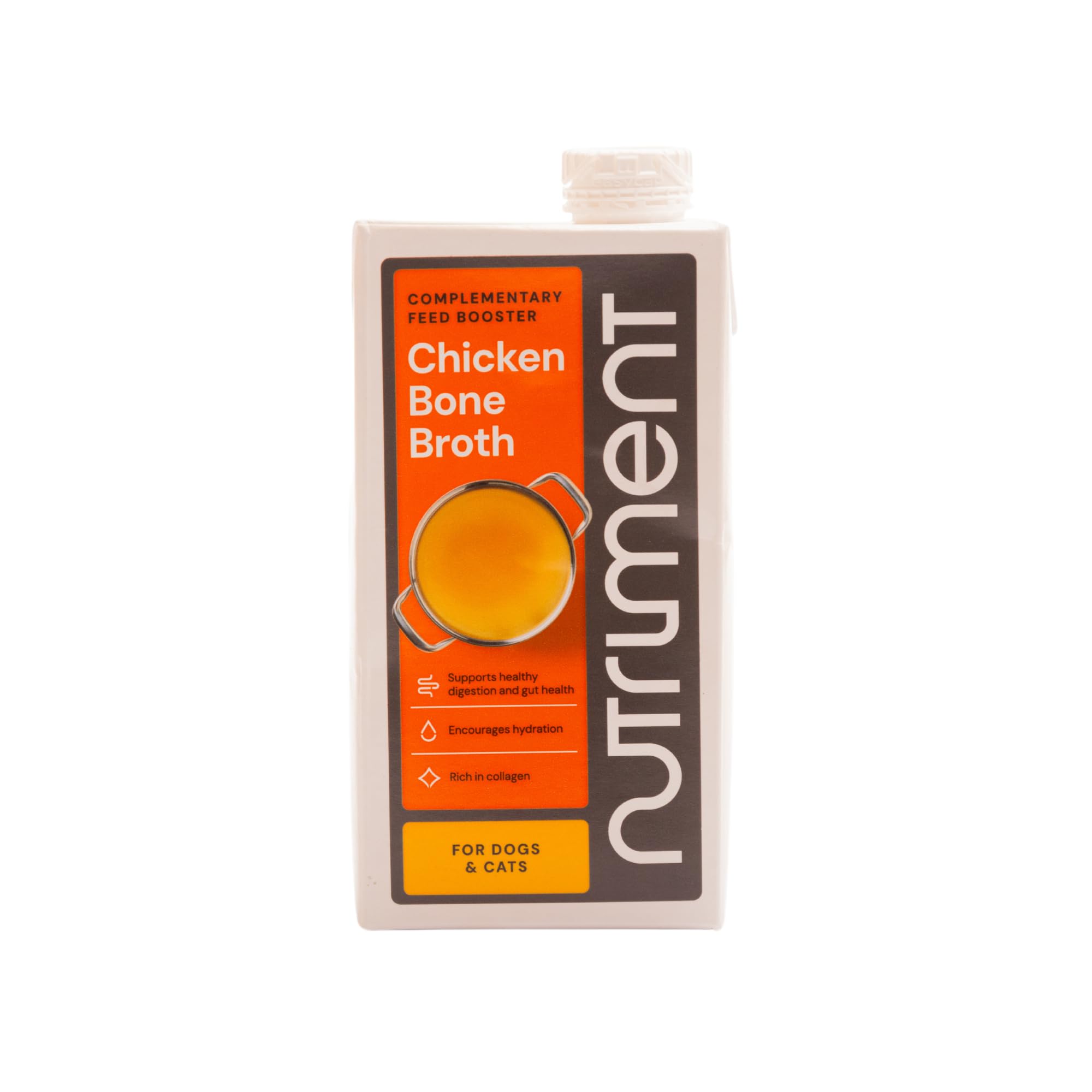 Natural Treats Chicken Bone Broth for Dogs (500ml) Liquid Bone Broth High in Collagen & Protein for Healthy Joints, Digestion, Skin & Sickness