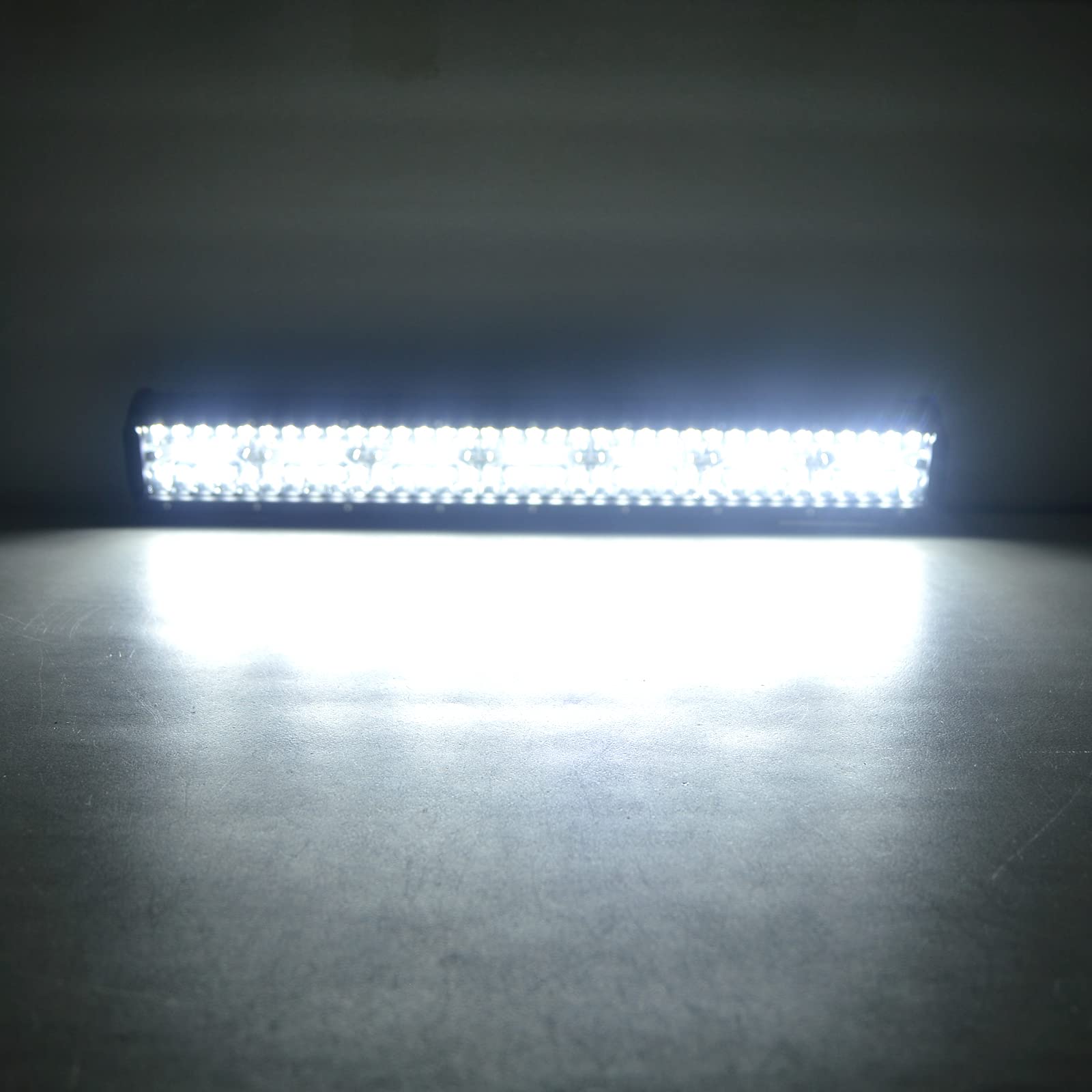 SKYWORLD 20 pulgadas 420W Barra de Luz de Trabajo LED 4x4 1 piezas,IP67 Impermeable Focos LED Trabajo Tractor,12V Off-road Foco de Trabajo LED para Off road Camión Coche ATV 4x4 Tractor Moto