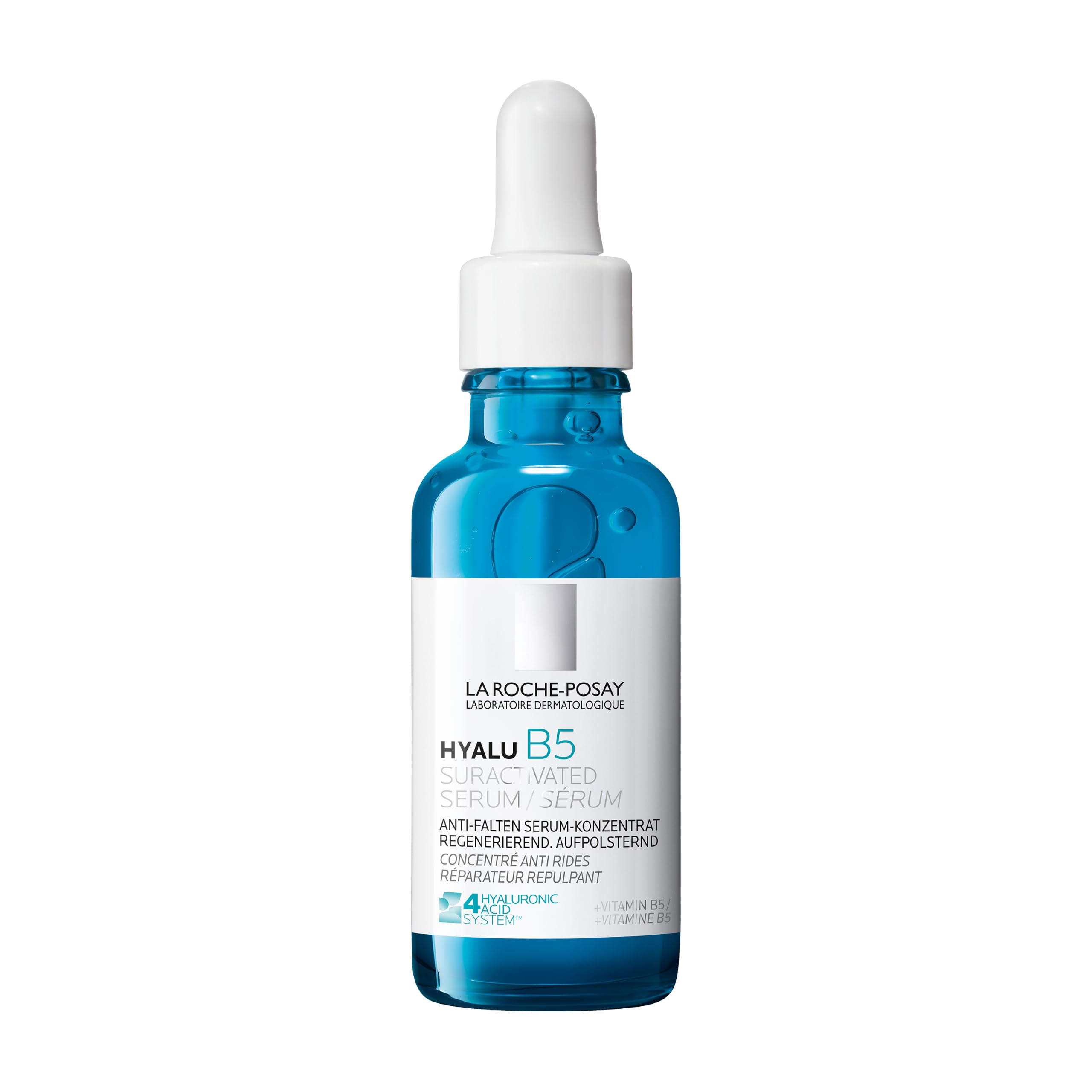 La Roche-Posay Hyalu B5 Serum, Regenerierendes, aufpolsterndes Serum, Anti-Aging Serum, Mit Hyaluronsäure und Provitamin B5