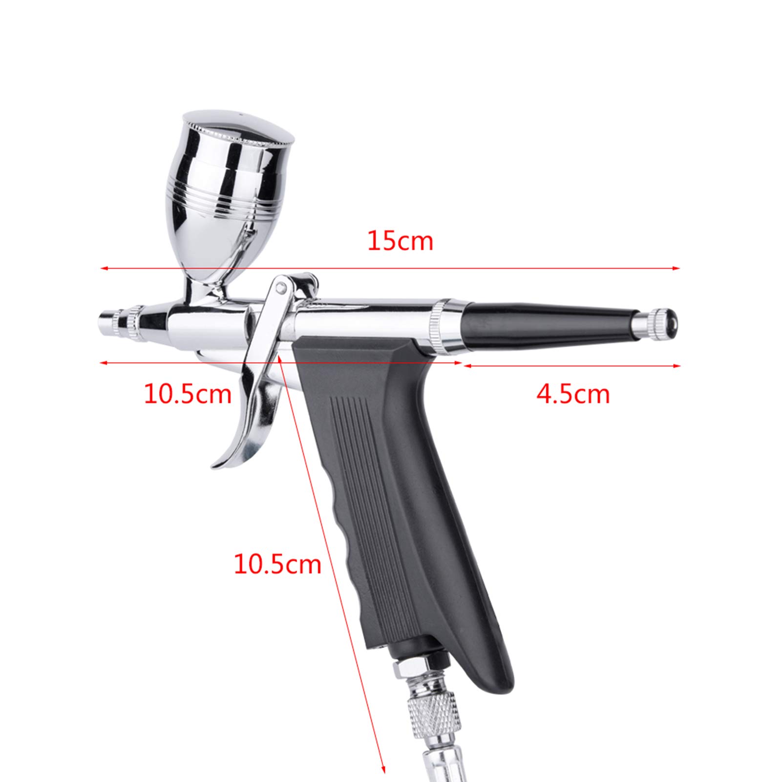 Alomejor Gravity Feed Airbrush z Pistoletowym Uchwytem
