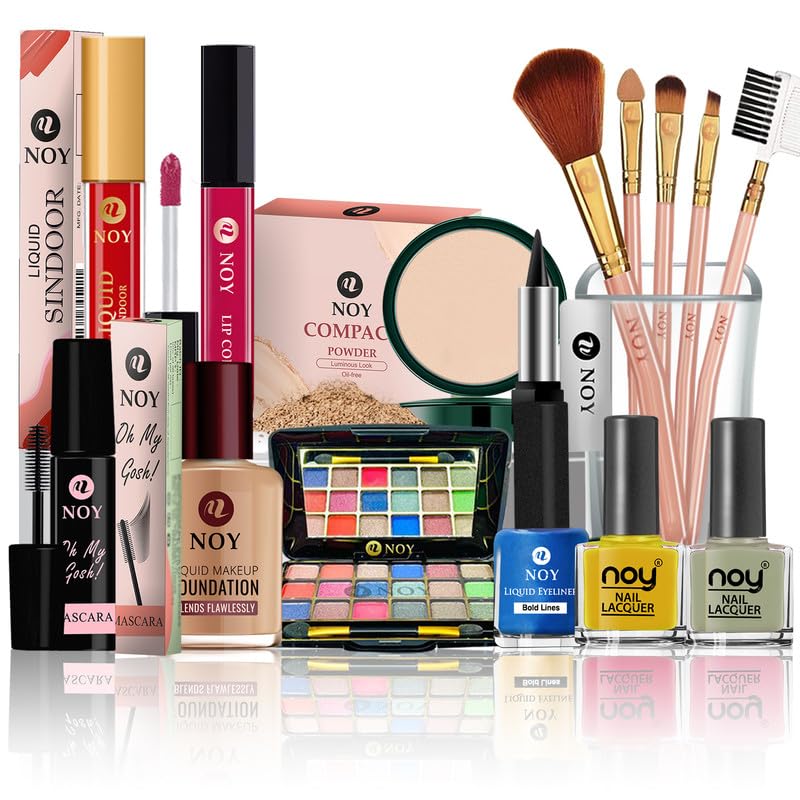 Image of NOY Makeup Kit For Girls Magical Transformations 100% Non Sticky & Waterproof NO#793 (All In One Makeup Set 15 Pieces)