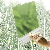 Zerodis Raschietto per l'acqua da Bancone, Tergipavimento in Silicone, Tergivetro Flessibile per Vetri della Doccia, Specchi e Superfici della (WHITE)