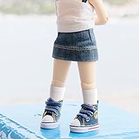 Vista 4 de Sotiff 6 pares de mini calcetines de muñeca accesorios de ropa de muñeca para figura de juguete femenino