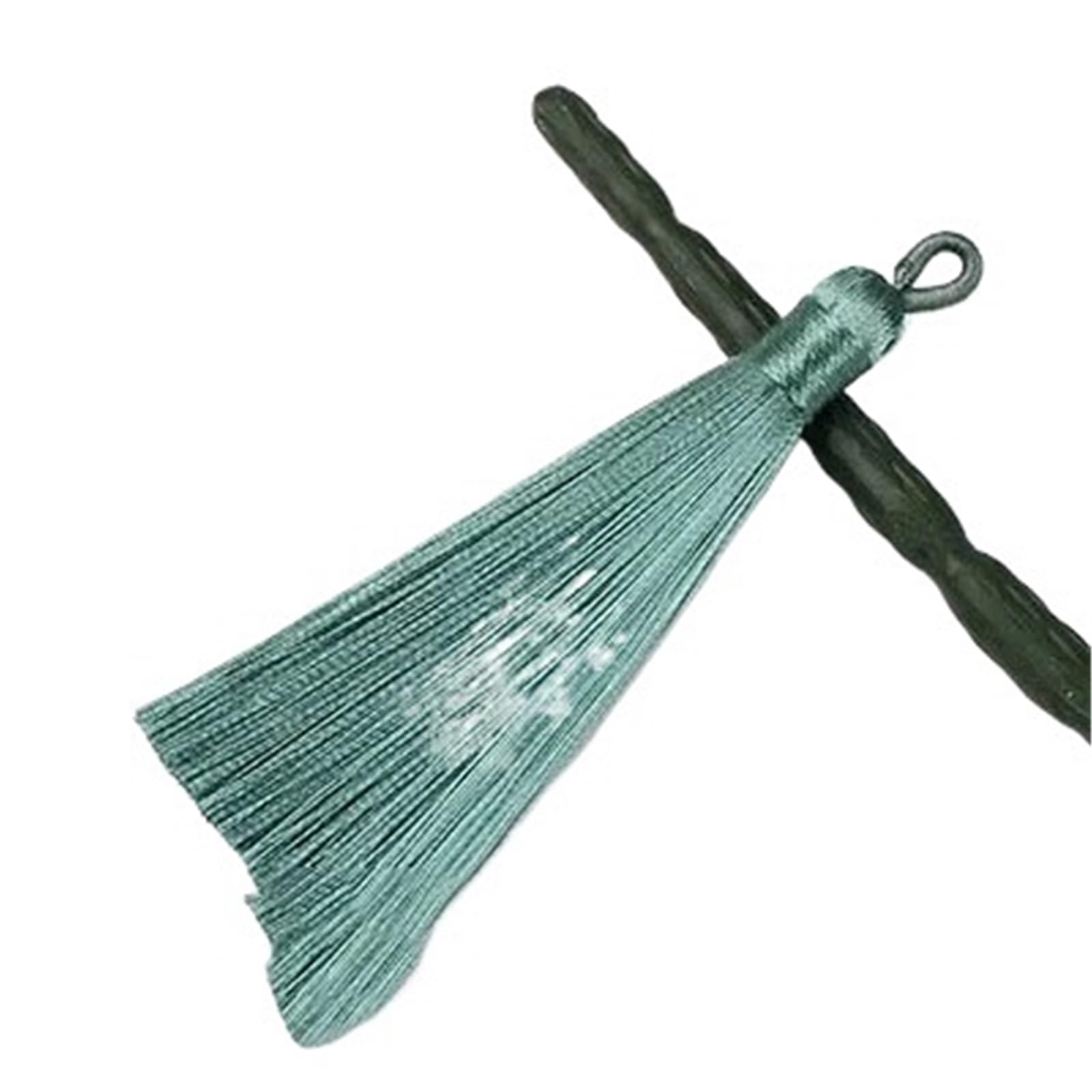 Handmade Silk Tassels with Loop 8cm for Bookmark Keychain Craft