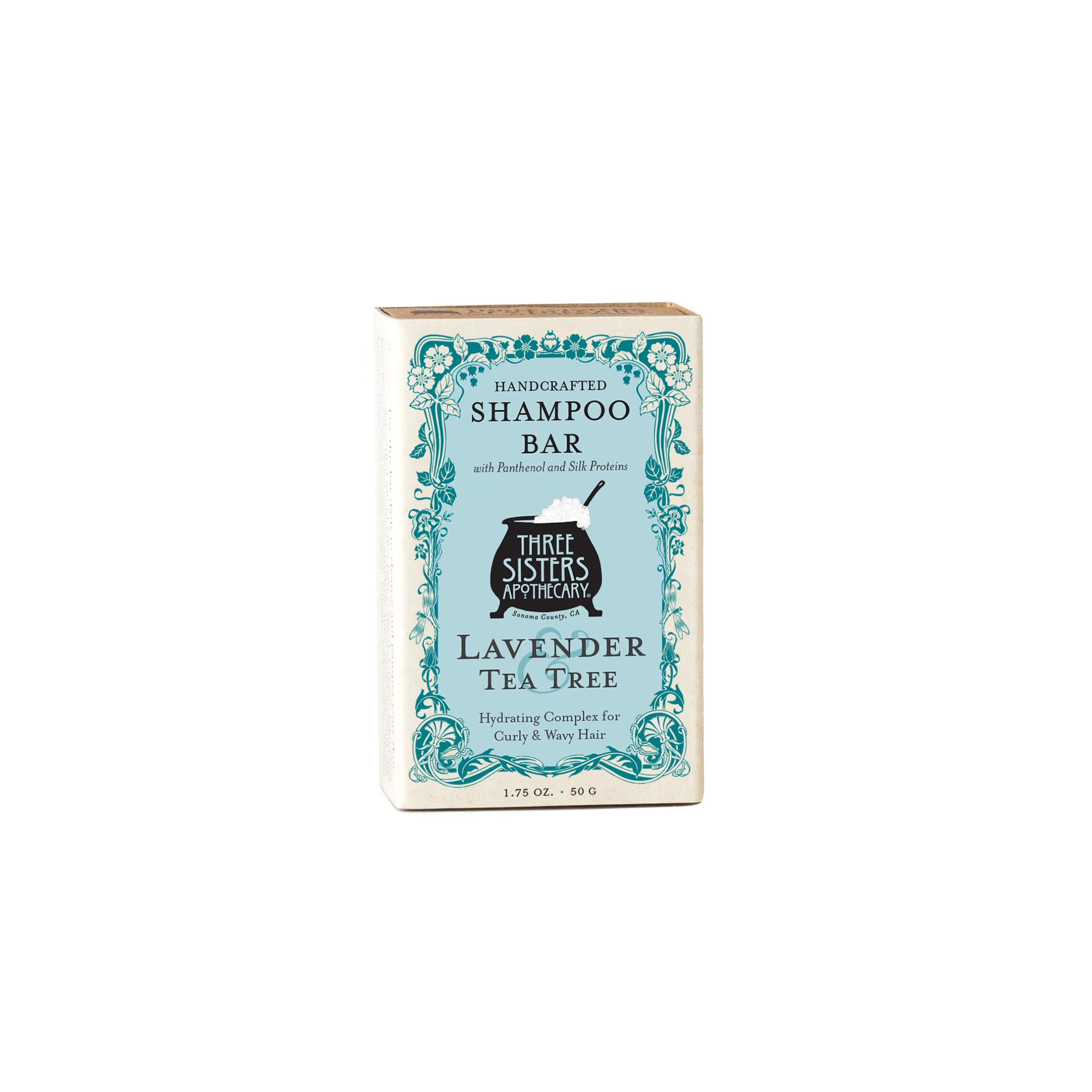 Three Sisters Apothecary Daily Solid 1.75 oz. Shampoo Bars (Lavender and Tea Tree)