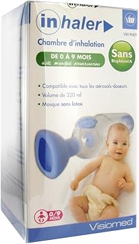 Visiomed Inhaler Chambre D Inhalation Pour Bebe 0 9 Mois Amazon Fr Hygiene Et Sante