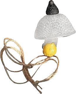 Realistic Terrarium Mushroom Decor - Magnetic Spider Habitat Accessory, Lifelike Tank Ornament Designed for Climbing Playing and Resting, Enclosure Decoration for Aquariums Terrariums