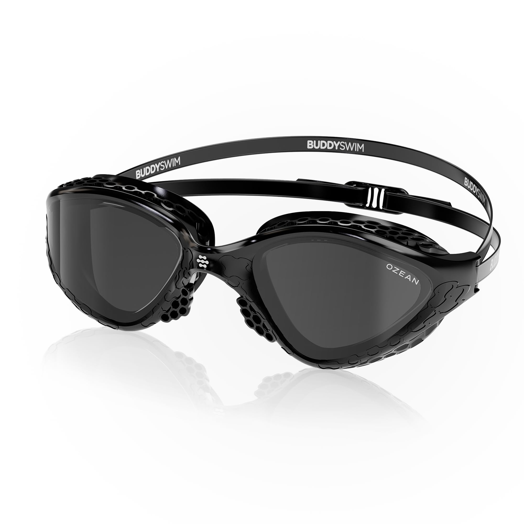 Buddyswim Schwimmbrille – Ozean (UV400, Panoramasicht, Anti-Fog, HCF)