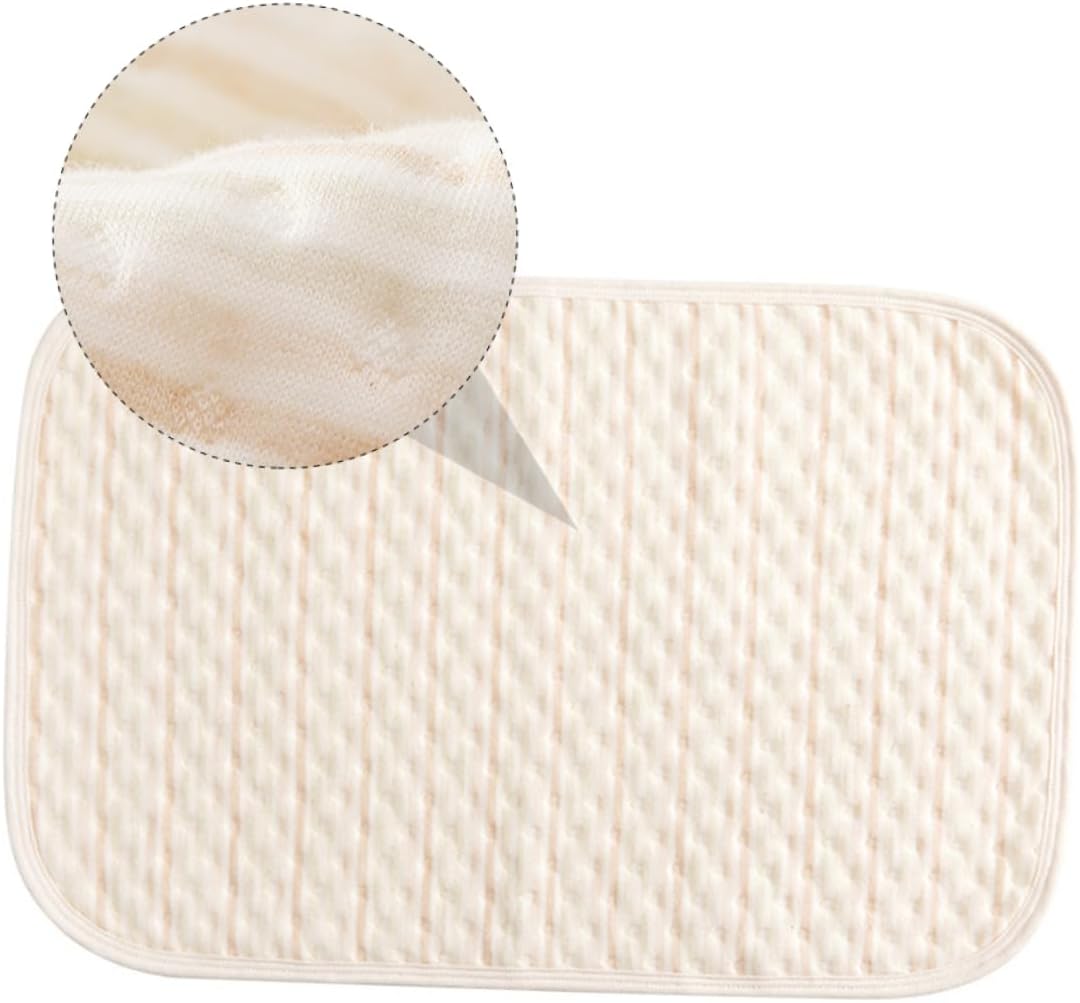 DECHOUS Boy Girl Septum Urinal Pad Washable Diaper Mat for Newborn Care Dual-Sided High Absorption and Breathable Design Easy to Carry and Use