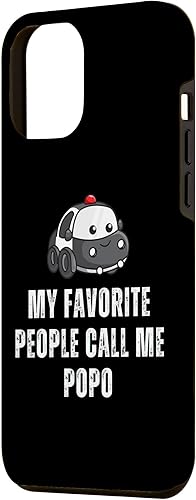 Miniatura 14 de iPhone SE (2020) / 7 / 8 My Favorite People Call Me Popo Father’s day gift for Police Case