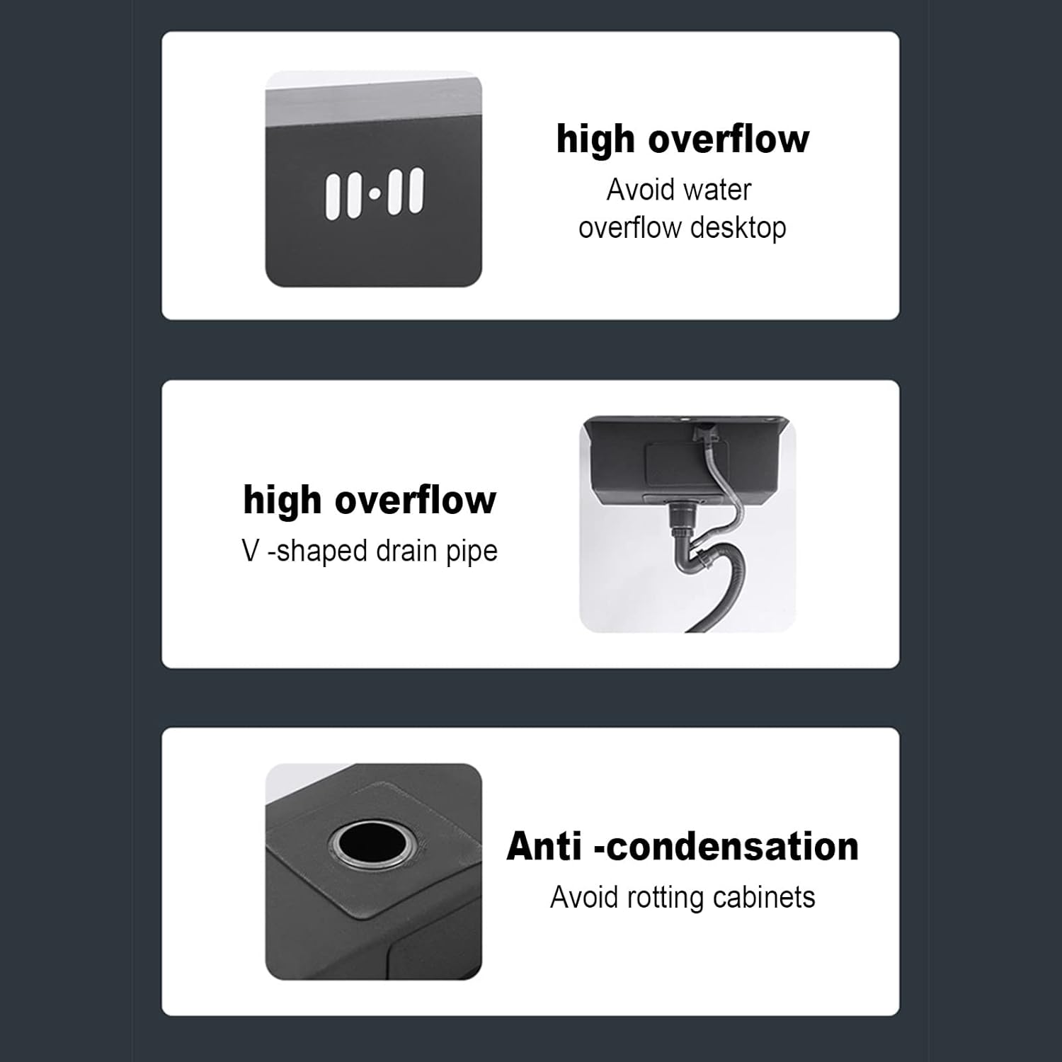 Utility Sink,Utility Sinks for a Laundry Room with Cupboard,Kitchen Sink with Cabinet,Bathroom Sink,Spacious Vanity for Room,Faucet and Drainage Pipe,Space Aluminum Cabinet, Stainless Steel