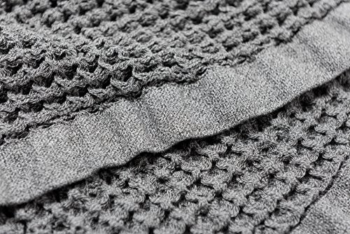 Onsen Bath Towel - 100% Supima Cotton, Lightweight, Cinder Grey