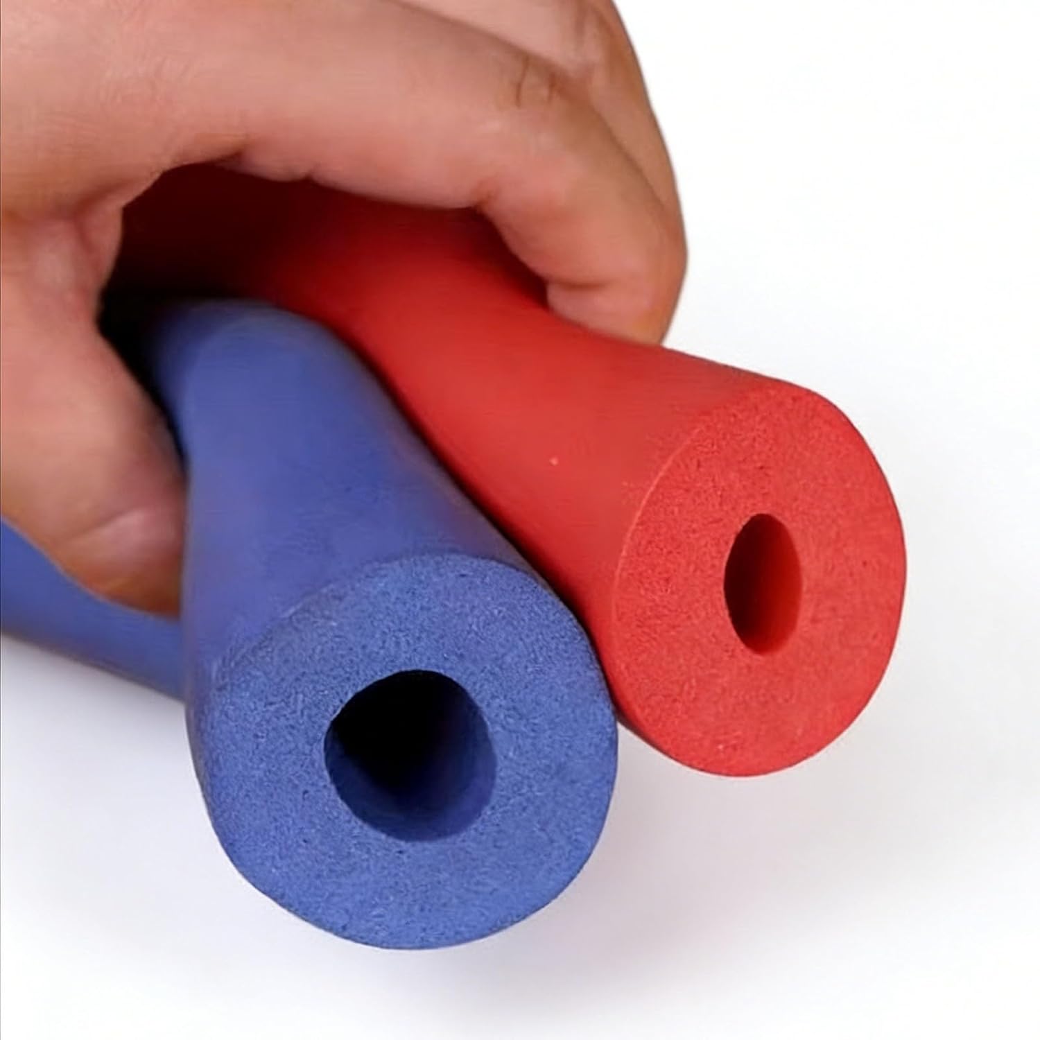 Water Pipe Coverings, Antifreeze Insulation, Fire Retardant, Anti-Freezing/Insulation/Flame , for Outdoor Winter Irrigation Hot and Cold Pipes(Blue,ID48mmxT20mmx2m)