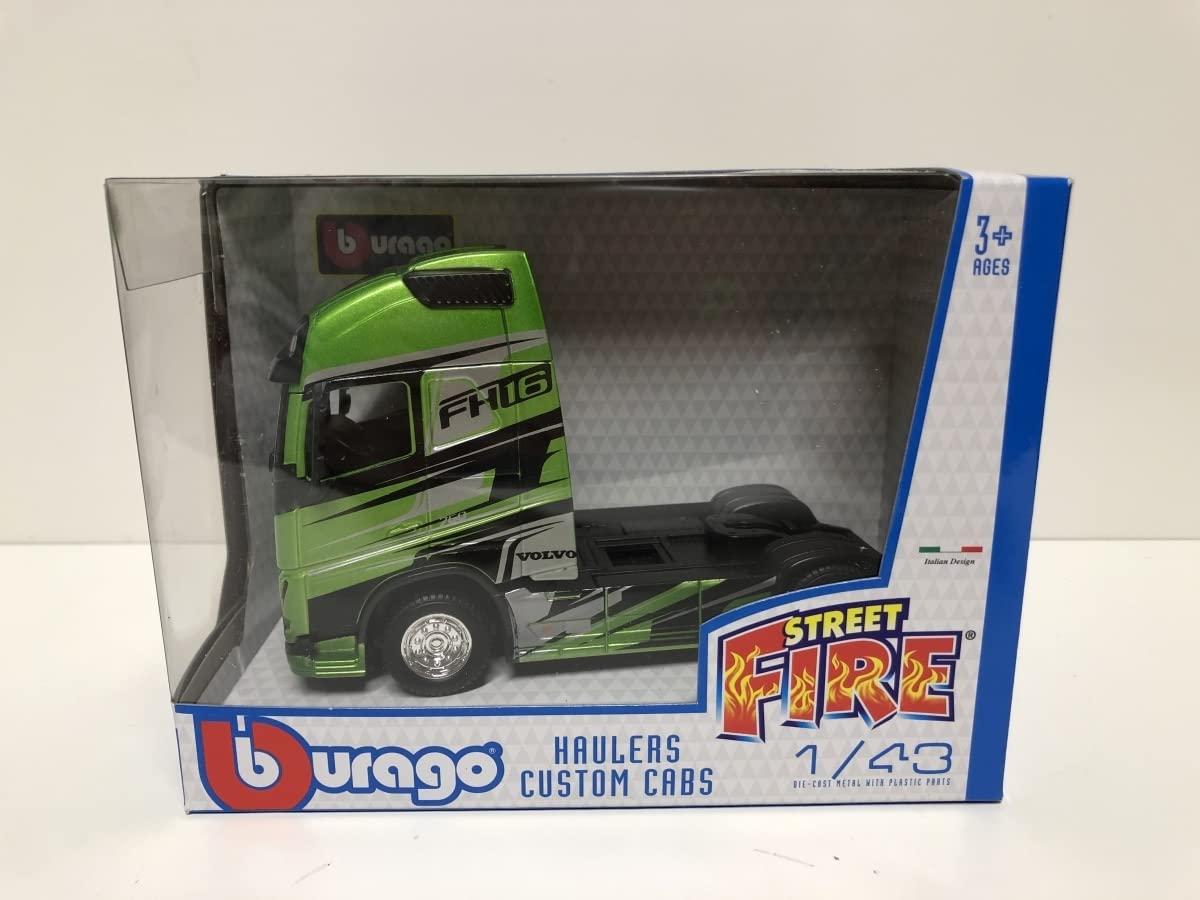 VOLVO FH 16 GLOBETROTTER ミニカー 1/43 Bburago 1:43 Volvo FH16 Globetrotter 750 XXL 運送業者 & トレーラー