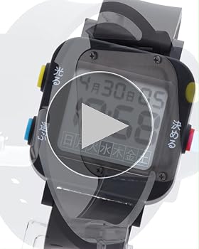 Amazon | 優しいデジタル時計 CN2A0001-BK ブラック | 腕時計