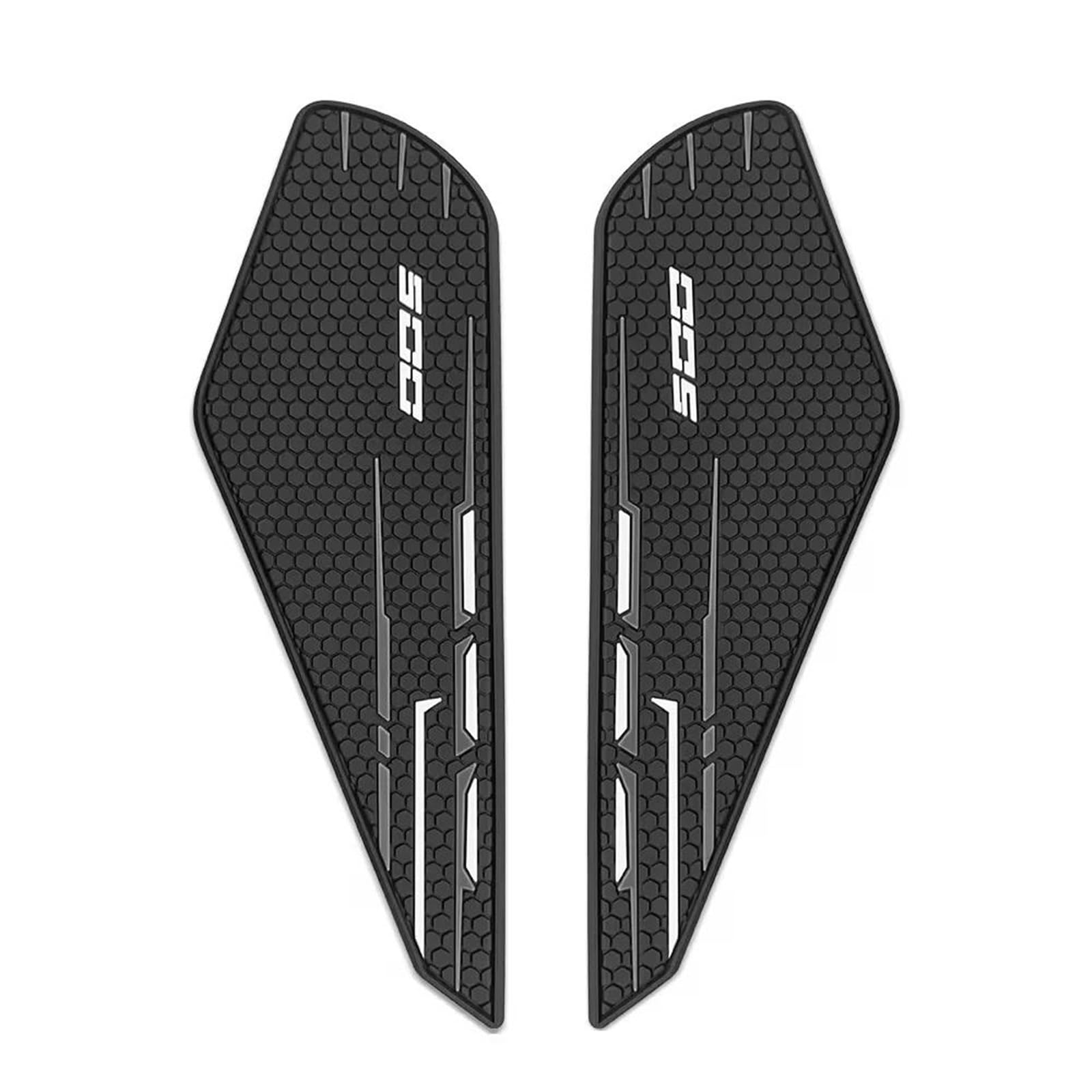 Piwine Color5 Motorcycle Non-Slip Side Fuel Tank Stickers Pad Sticker For Kawasaki For Ninja 500 Se 2024 2025 Kneepad