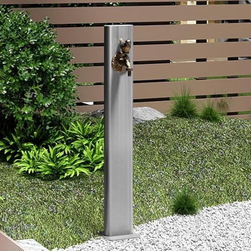 Generic Water Column Garden Pump Antifreeze Outdoor Faucet Multifunction Standing Tap Water Pump Column Garden Terrace Decorative Fountain,B