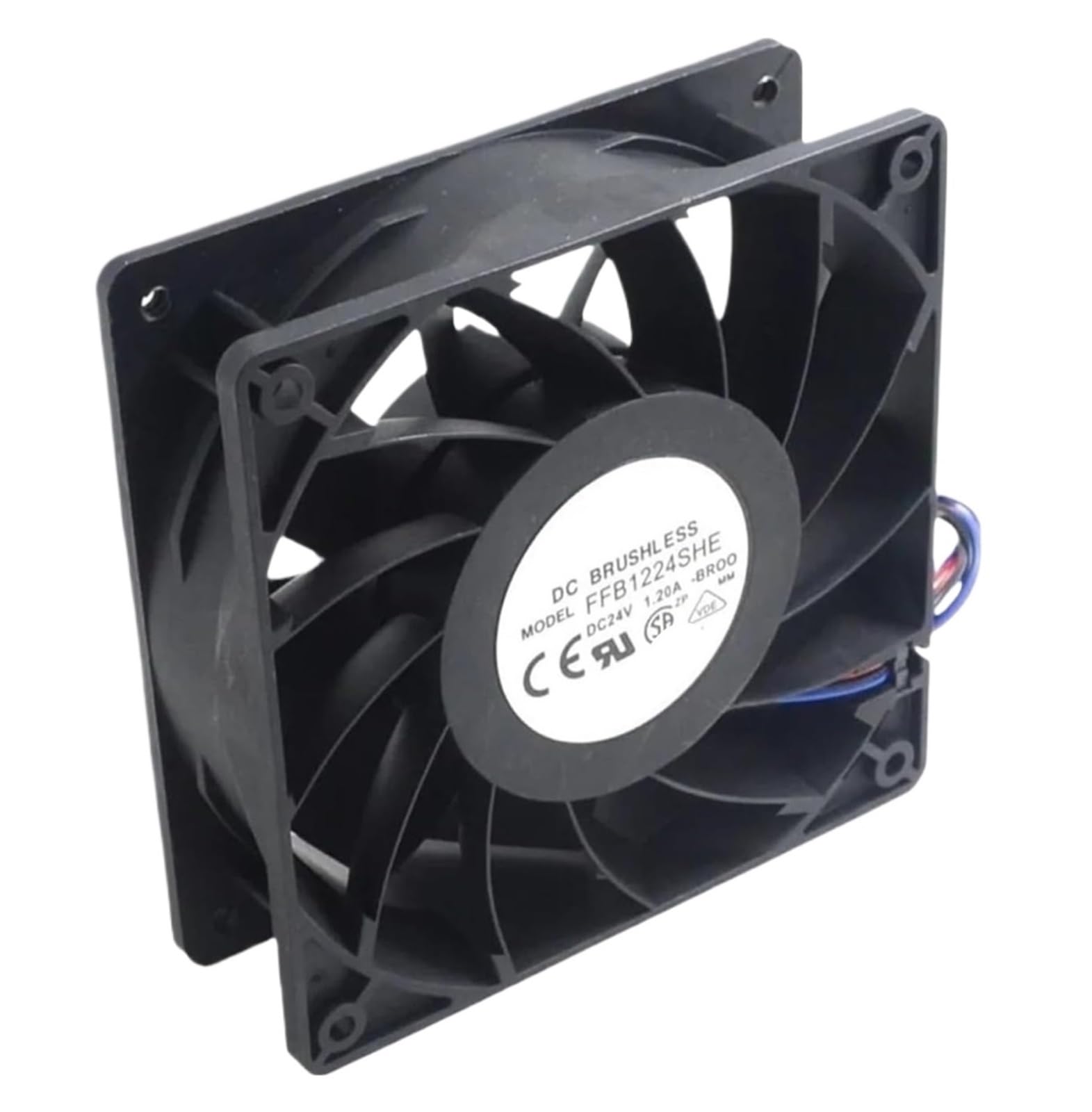 VDOQTLJT FFB1224SHE-BR00 12038 24V 12CM 1.20A Cooling Fan(4LINE)