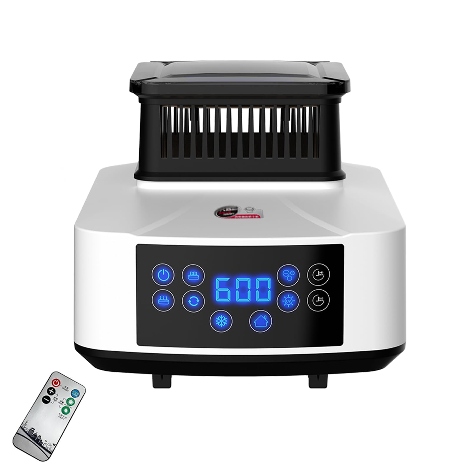 Secador eléctrico portátil con control remoto,Secador de aire caliente (B)