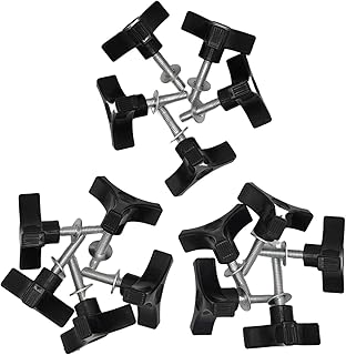 15Pcs 3/8-16 Mower Deck Wing Nut Knobs 481625-01 for Grass Catcher Cheetas Turf Tiger