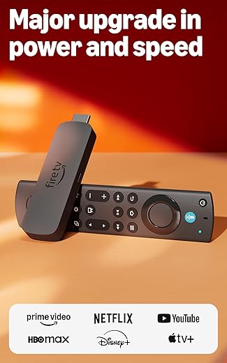 Amazon Fire TV Stick 4K Max streaming device, Wi-Fi 6E support