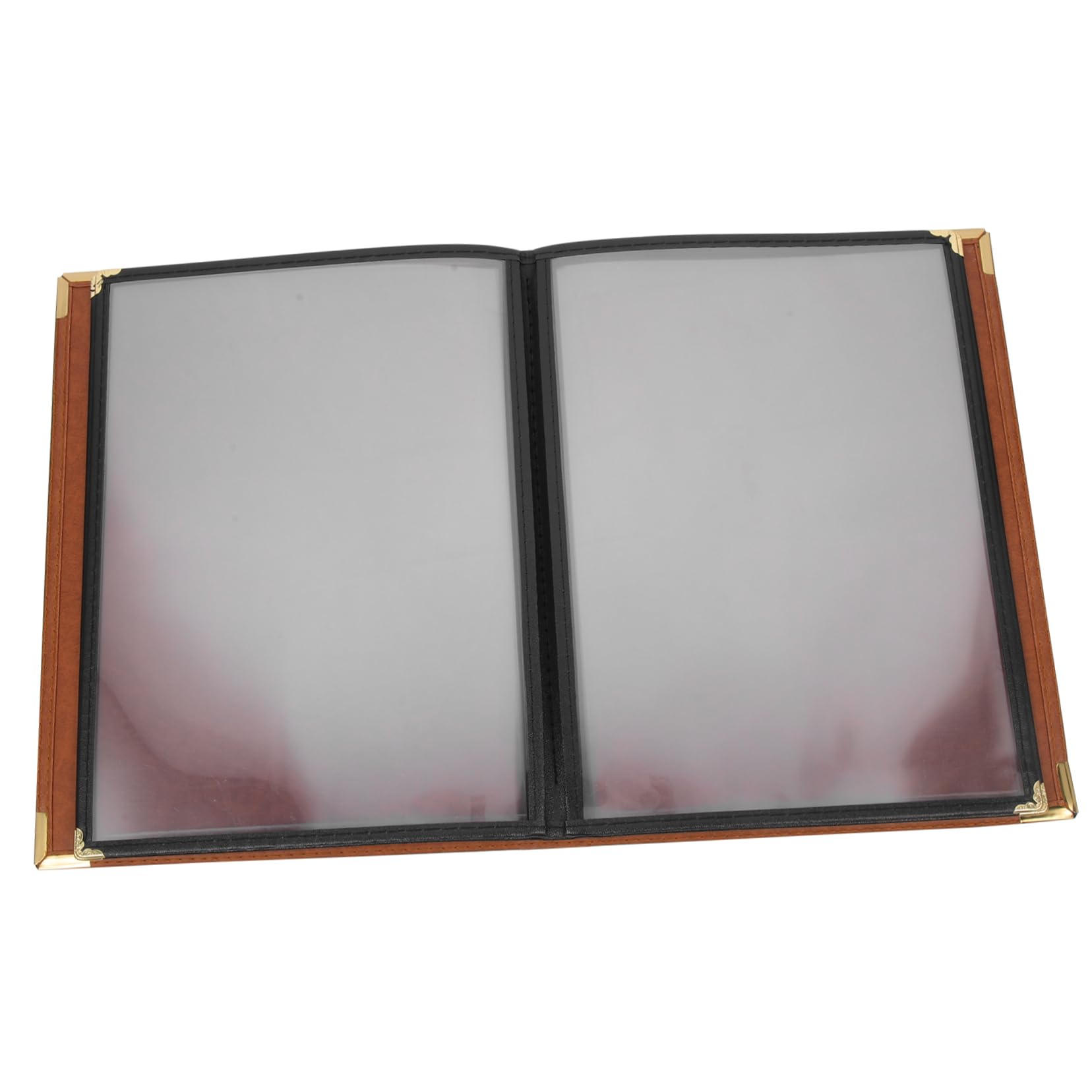 Libro De Recetas Cubierta Protectora De Pvc Transparente Para Uso Restaurante Organizador De Menús Funda Para Menús De Cafetería