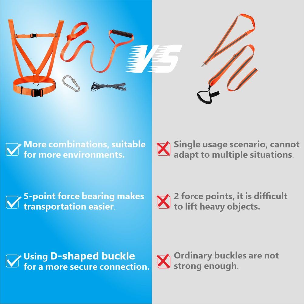 Rehgurt und Doppelgurt-Set für Wapiti, Truthahn, Jagdausrüstung im Freien, Zugfestigkeit: 500 n