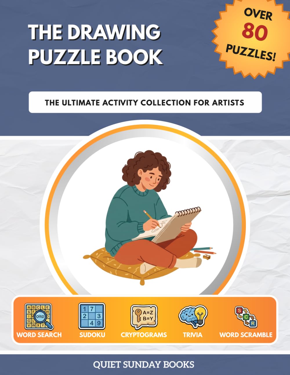 The Drawing Puzzle Book: The Ultimate Activity Collection for Artists