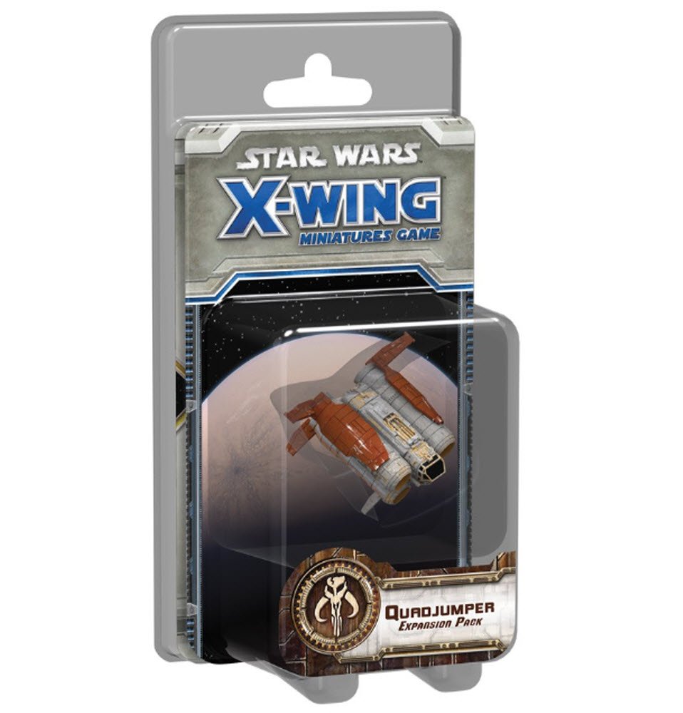 Fantasy Flight Games SWX61 Star Wars: X-Wing - Quadjumper Expansion (First Edition)
