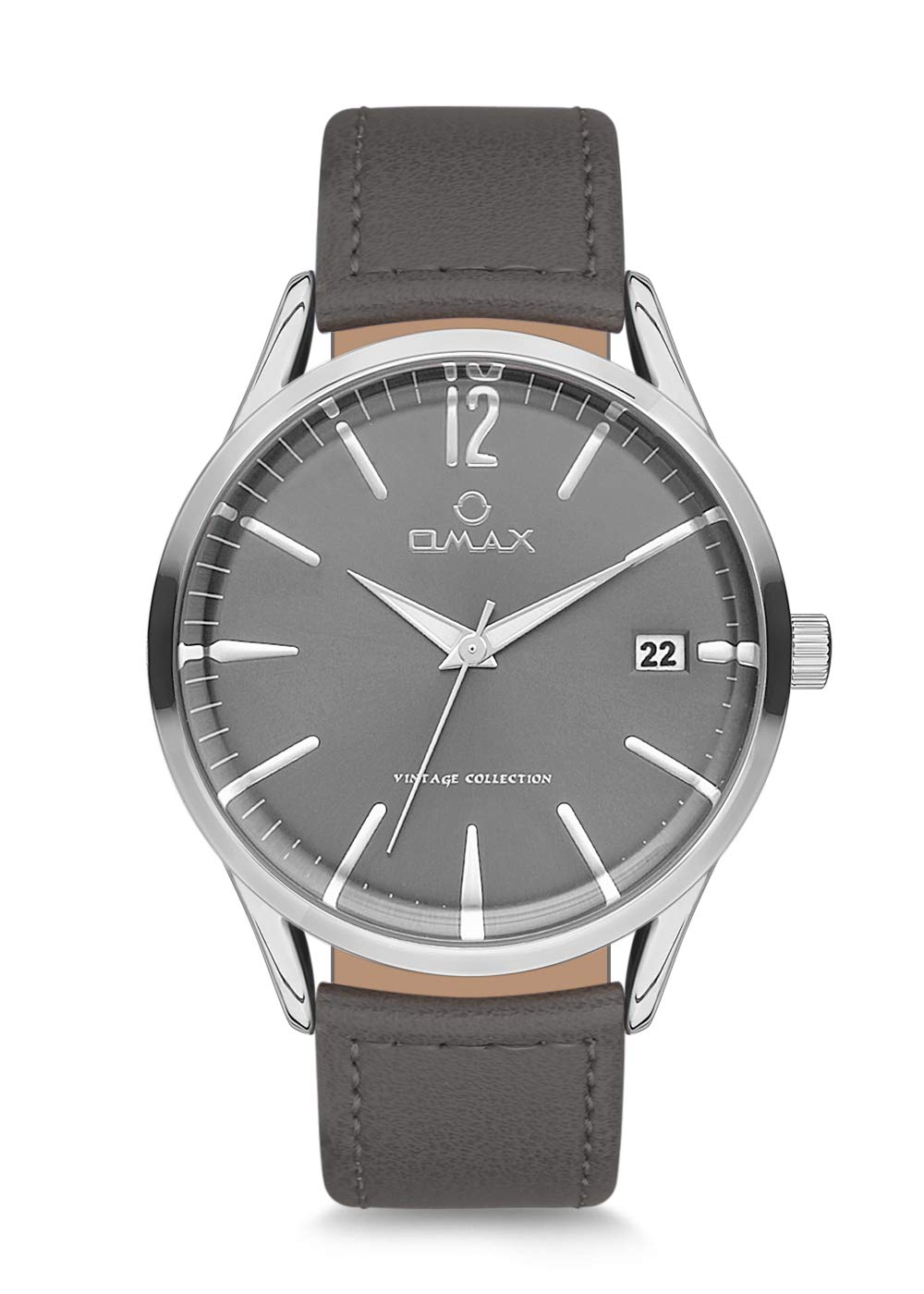 OMAX Date Analog Grey Dial Watch for Men (B07MGB289F) Amazon Price History, Amazon Price Tracker