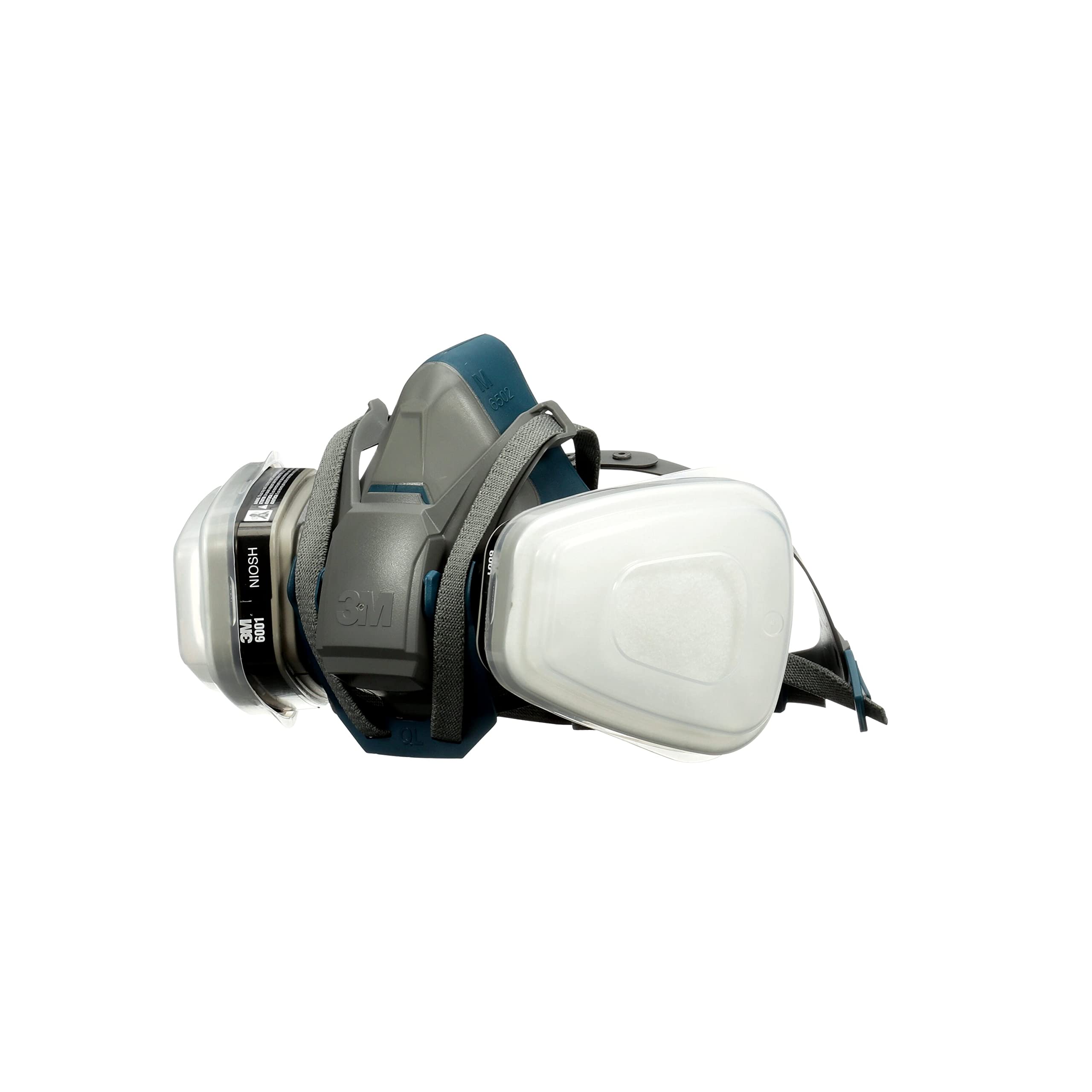 3M 6502QLPA1-A-PS Paint Project Respirator with Quick Latch (1 opakowanie), średni