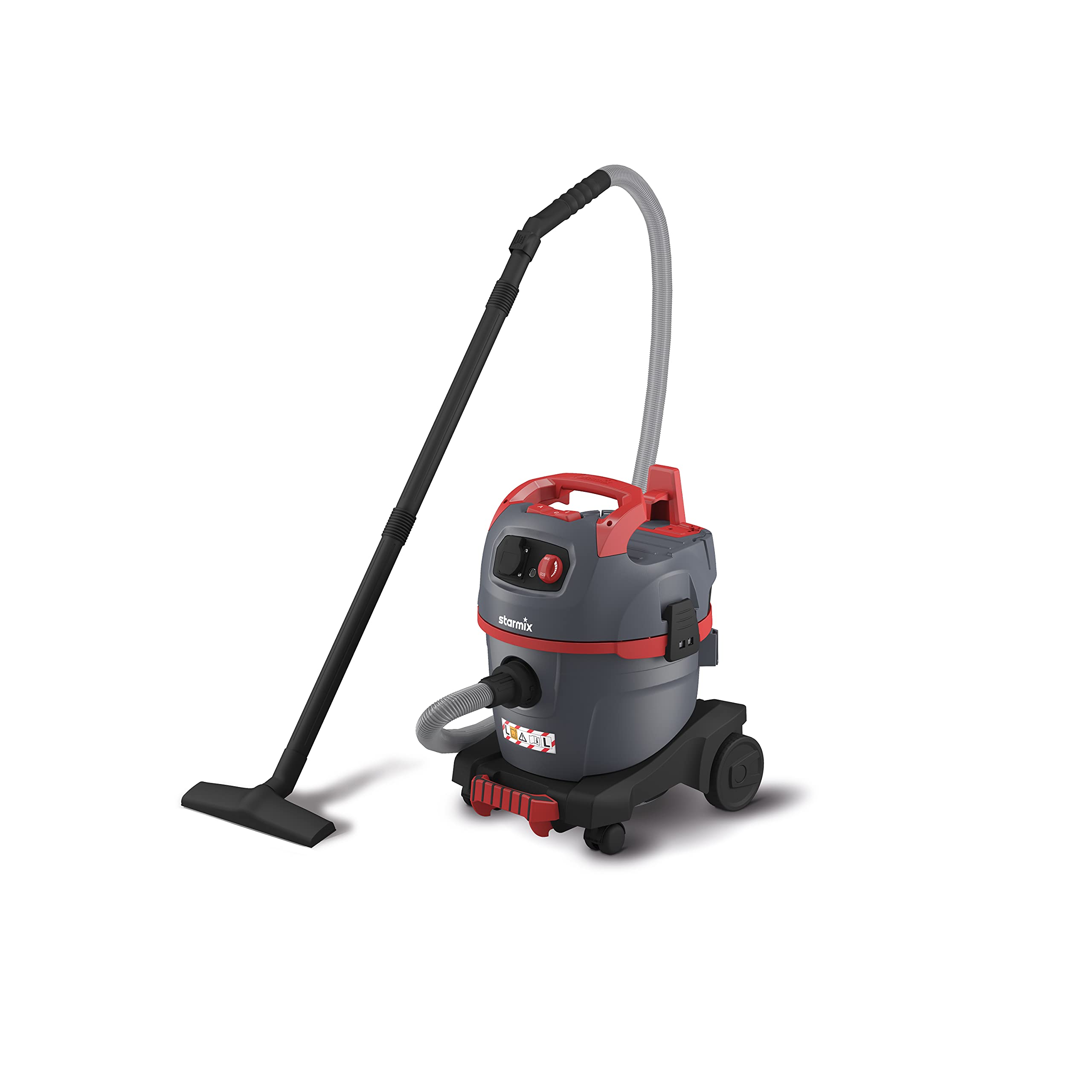 Starmix uClean ARDL-1420 EHP – Aspirateur Industriel, Classe de poussière L avec Prise de Courant Nettoyage Automatique du Filtre et régulation de Vitesse en continu – 1400 W, 20 L
