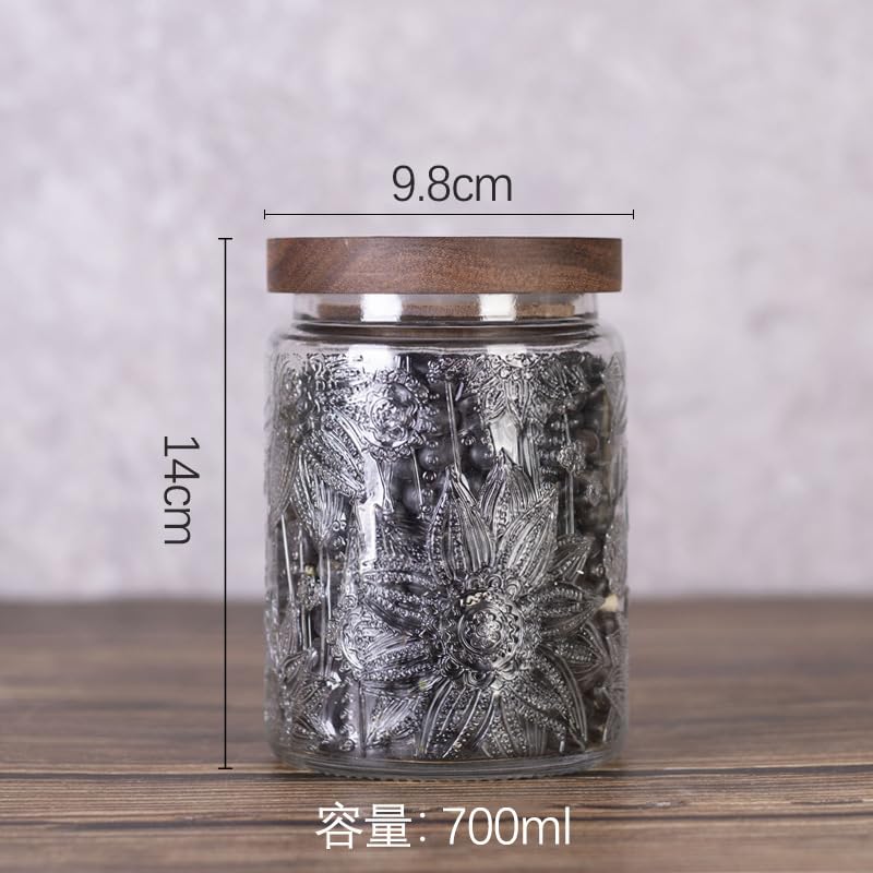 レトロガラス保存瓶 昭和レトロ ガラス 大きめサイズ ガラス瓶 ガラス ジャー ふたつ