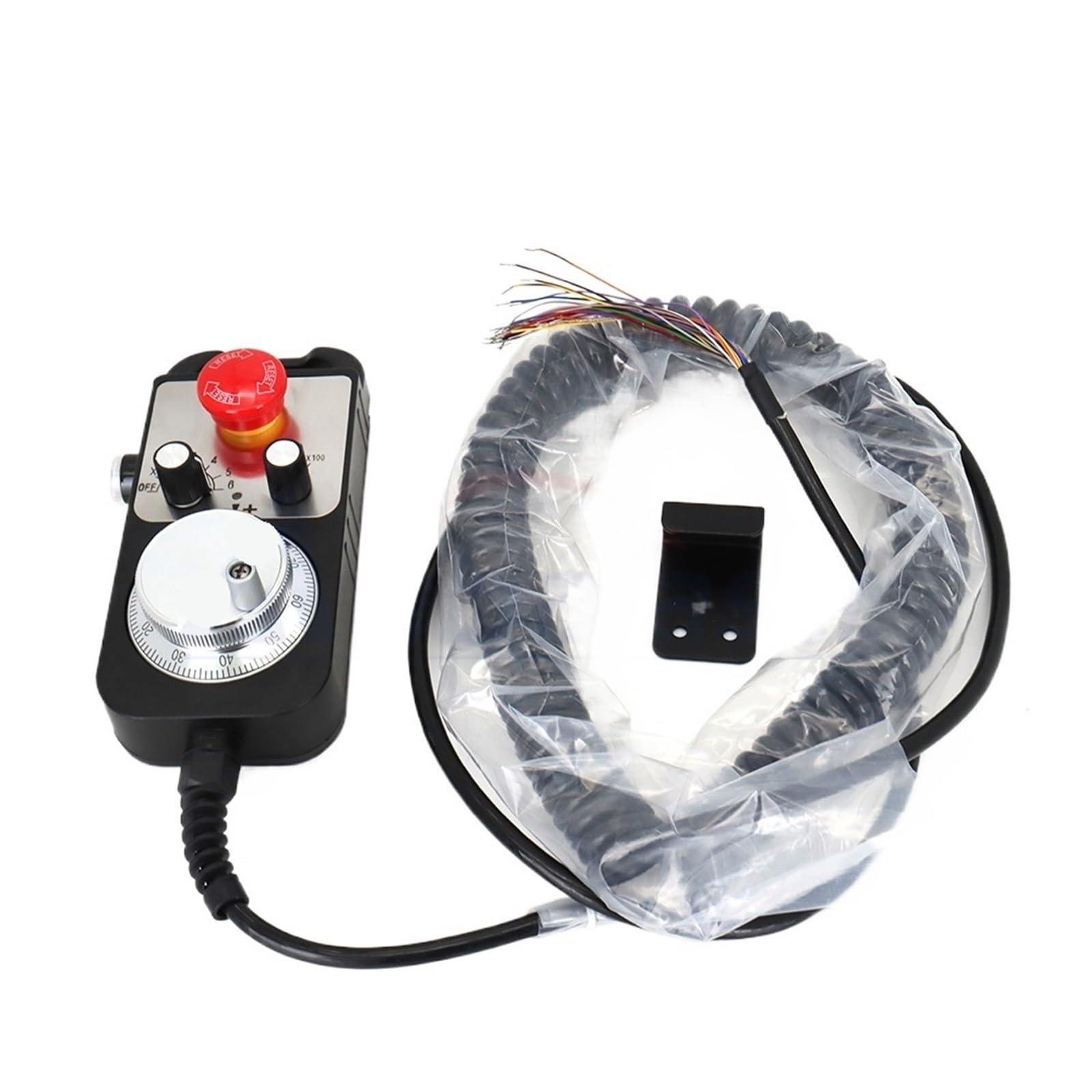 Generador de pulsos de 4/6 ejes MPG, volante colgante de 5 V para sistema de generador de pulso manual de 5 V (6 ejes)