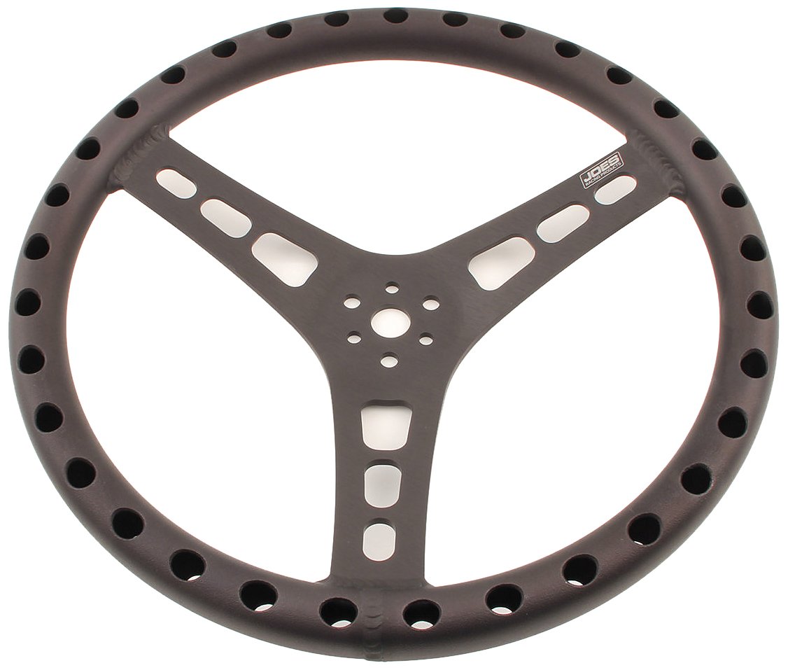 Joes Racing13514-B 14" Black Steering Wheel