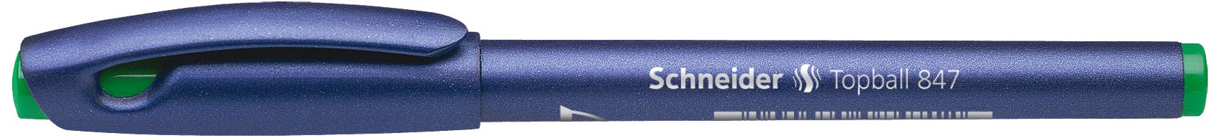 Schneider Topball 847 Rollerball Pen with Plastic Nib 0.5 Green
