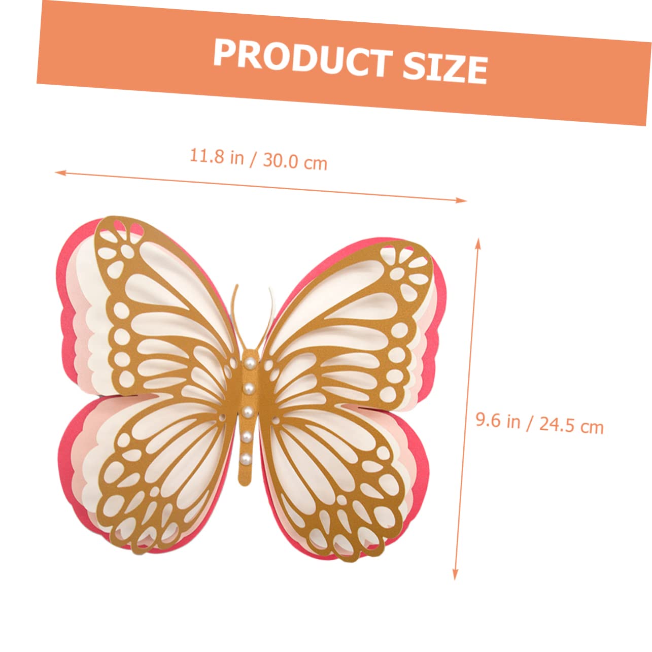 Abaodam 5 Stücke Schmetterling Aufkleber 3d Schmetterlinge Aufkleber Set Für Wohnzimmer Dekorative