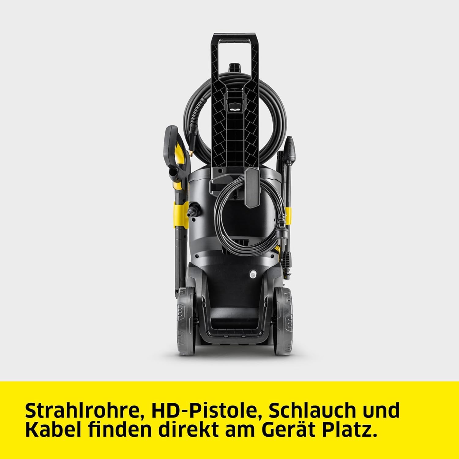 Kärcher Hochdruckreiniger K 7 WCM FJ, Druck: Max. 180 bar, Fördermenge: Maximum 600 l/h, Flächenleistung: 60 m²/h, inkl. Schaumdüse für höchste Schmutzlösekraft, gelb