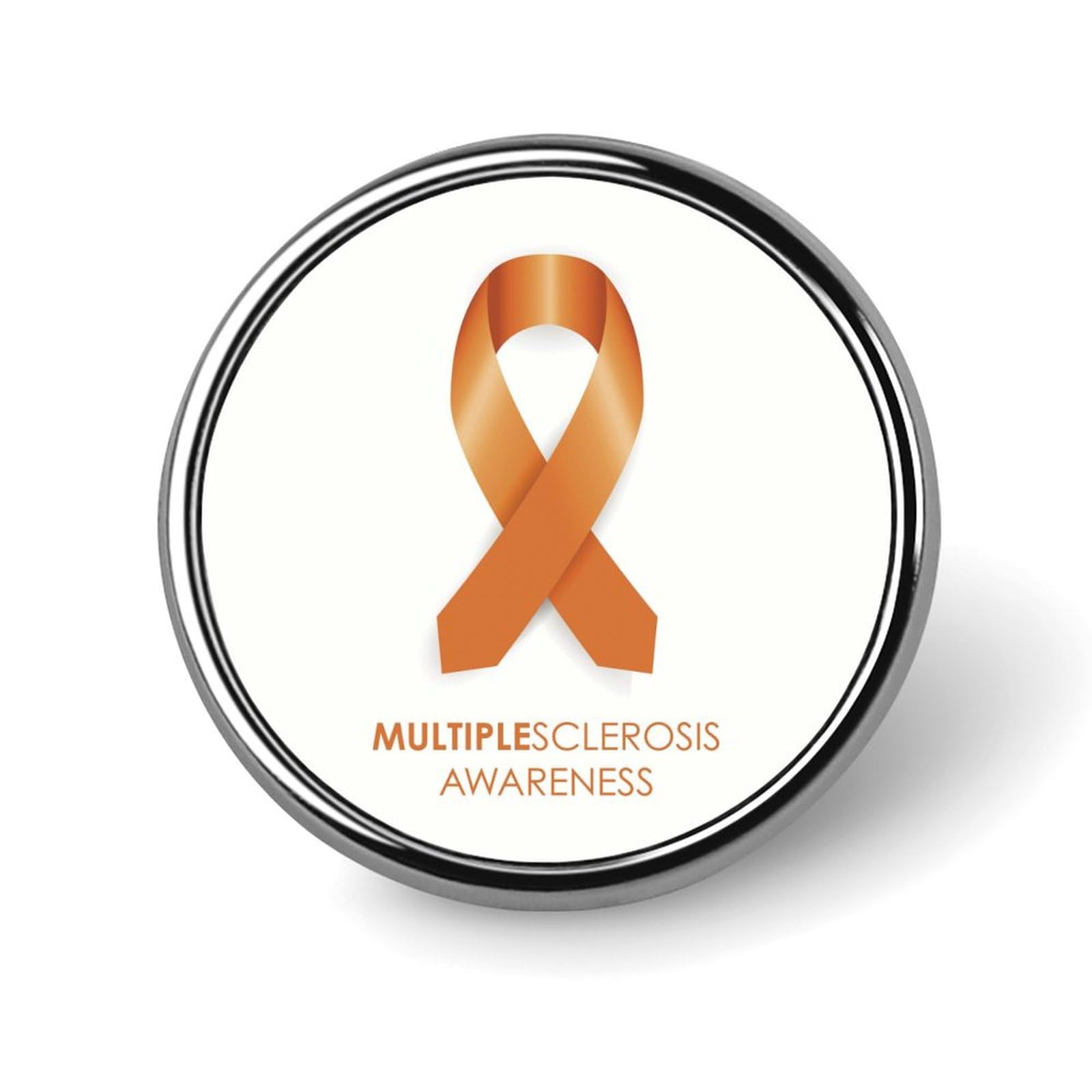 Multiple Sclerosis Awareness March Month 2023 Pins Round Buttons Brooches Enamel Lapel Pin Party Supplies Decor Badges for Hats Clothes Bags