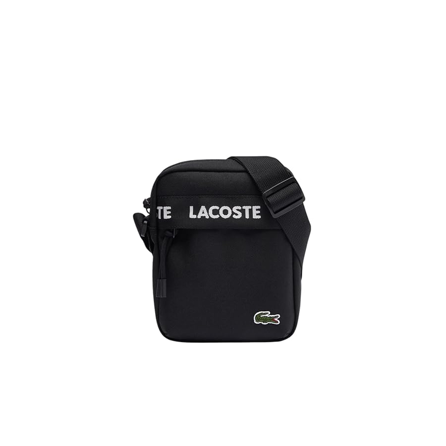Amazon.com: Lacoste Unisex Neocroc Seasonal Crossbody Bag